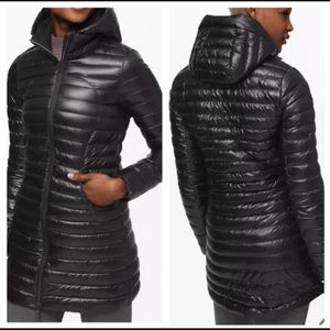 Lululemon pack it down jacket long like new size 8